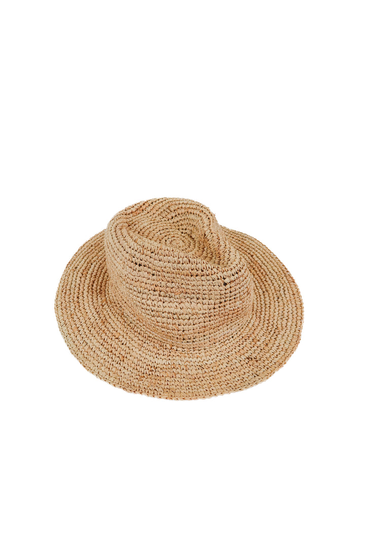 Nikki Beach rattan bucket hat (retail $98)
