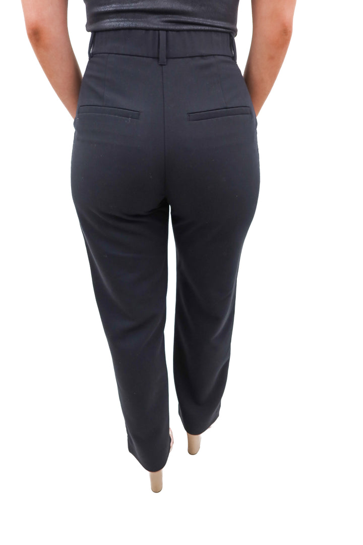 abercrombie & fitch black trousers (2; retail $90)