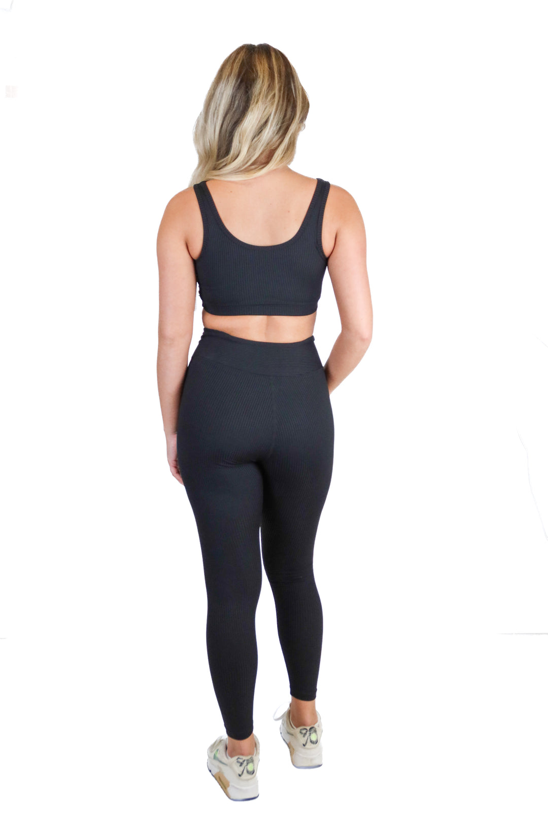 Year of Ours Black Rib Knit Set NWT (XS; Retail $82)