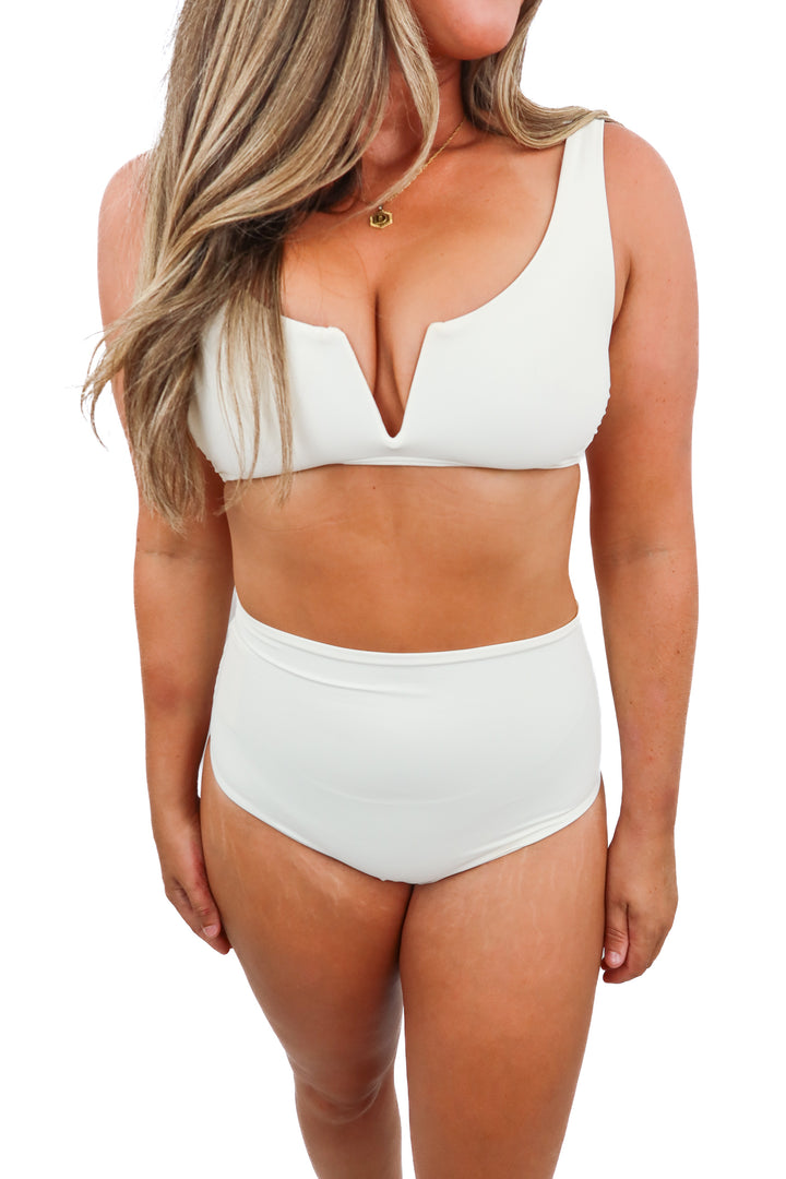 bondi born ivory swim set (m; retail $310)