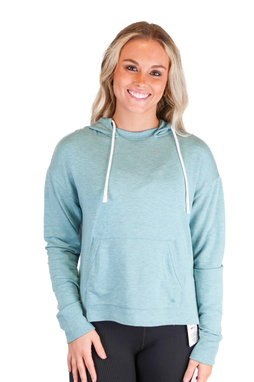 Travis Mathew blue/green hooded sweatshirt NWT (XS)