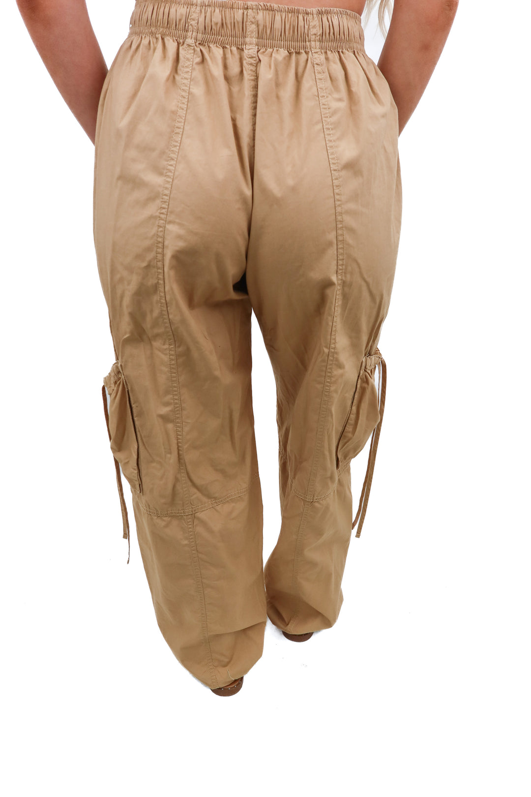abercrombie & fitch brown cargo pants (SL; retail $90)