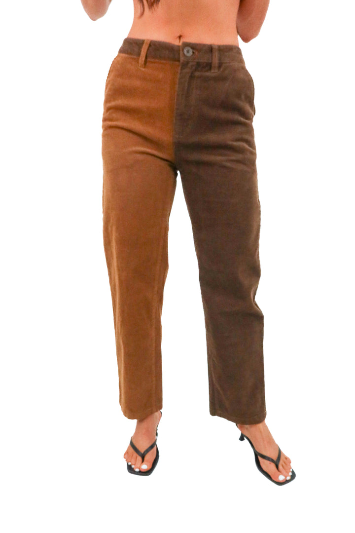 brixton brown victory corduroy pants NWT (25; retail $90)