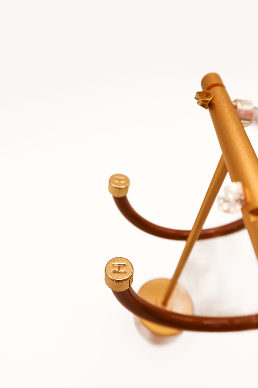 Hoo hoops brown open hoop (retail $45)