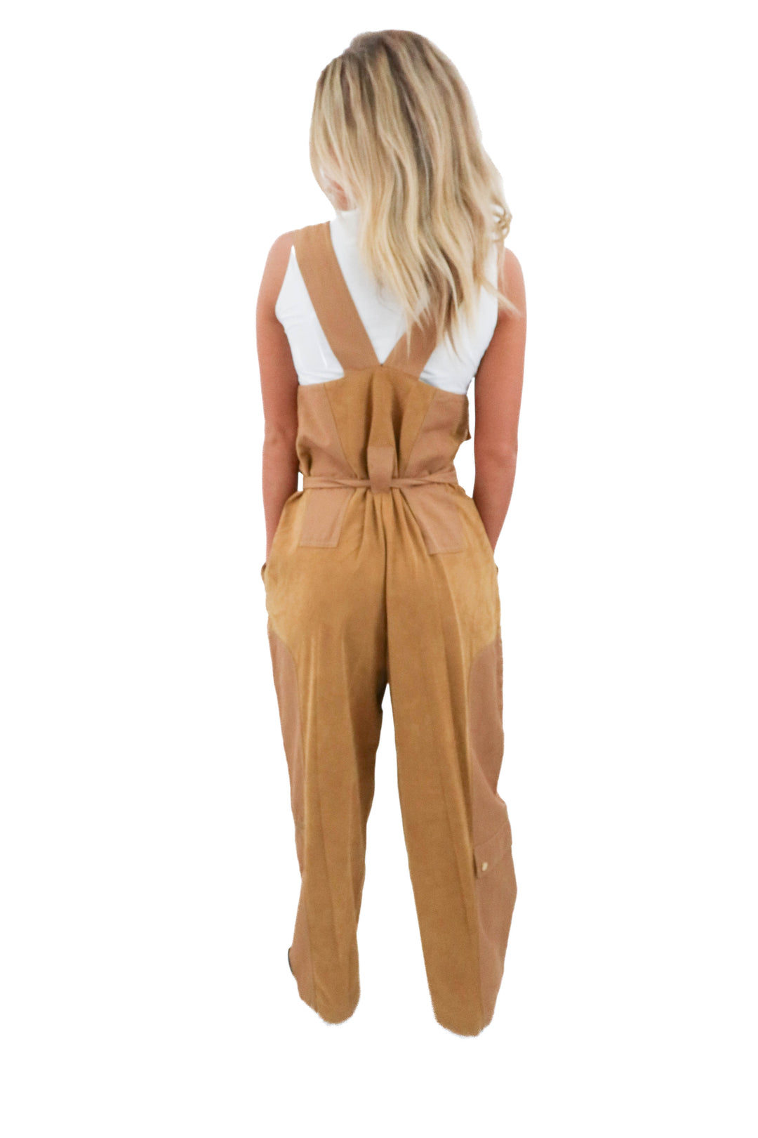 stella mccartney tan jumpsuit (IT40 / US 4; retail $1,730)