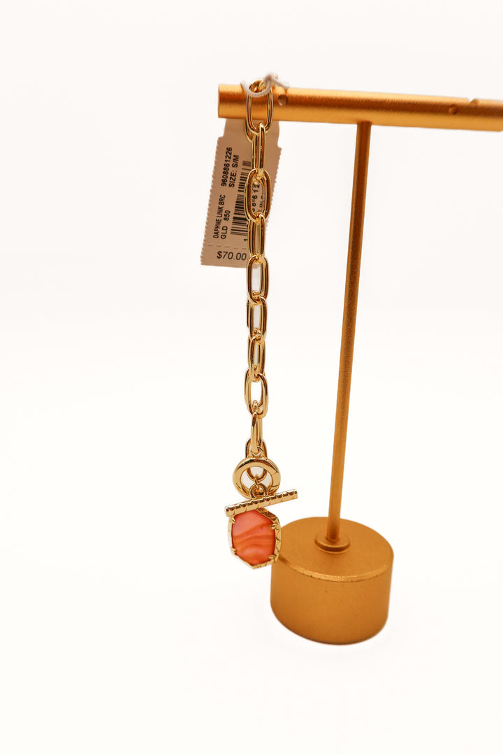 Kate spade gold “Daphne link bracelet” NWT (retail $70)