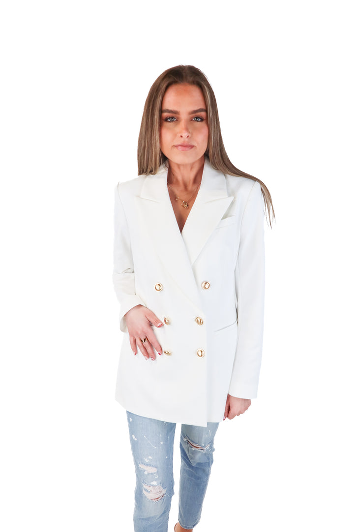 Express White Blazer NWT (M; retail $158)