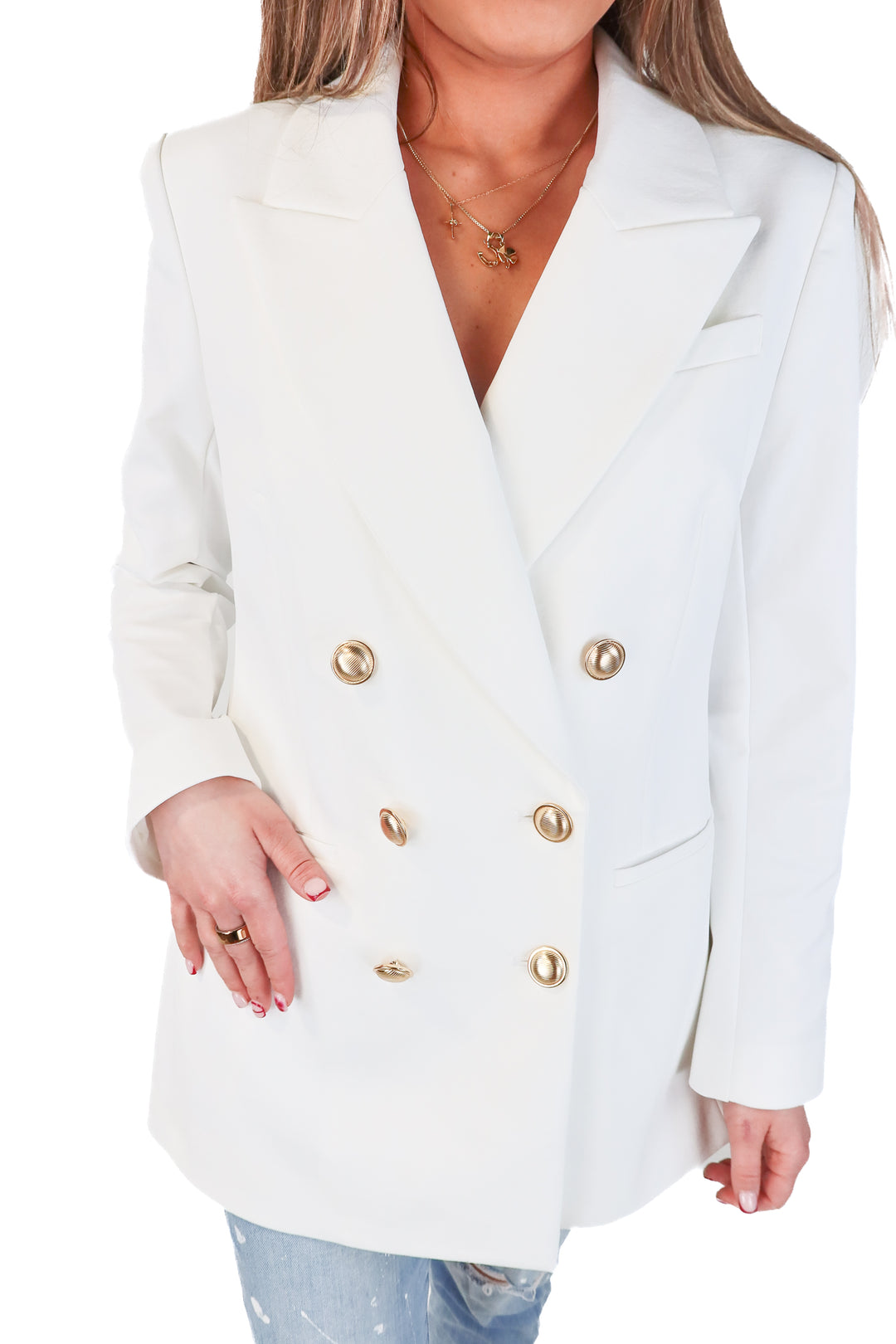Express White Blazer NWT (M; retail $158)