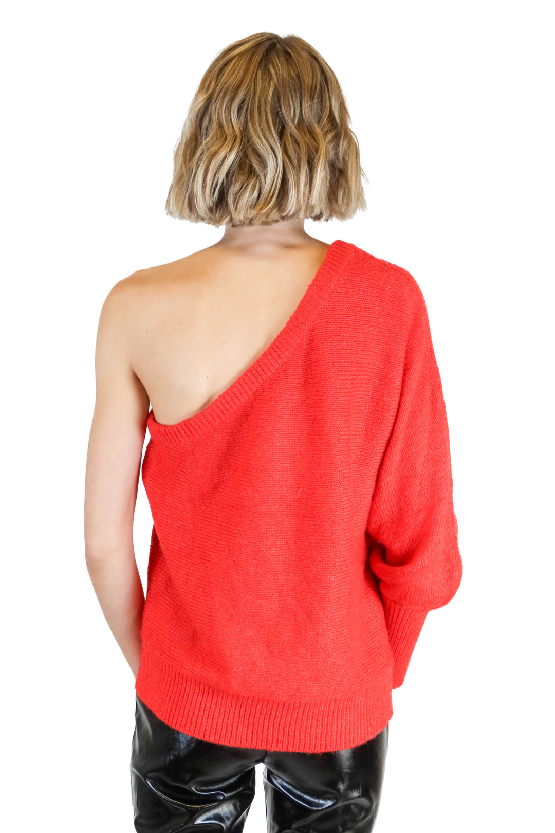 Lilly Pulitzer red one sleeve sweater (S; retail $98)