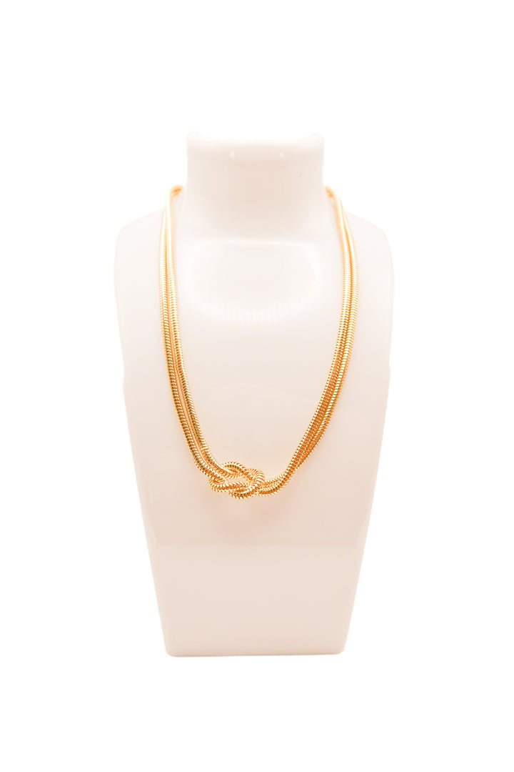 Kendra Scott gold chain knot necklace (retail $75)