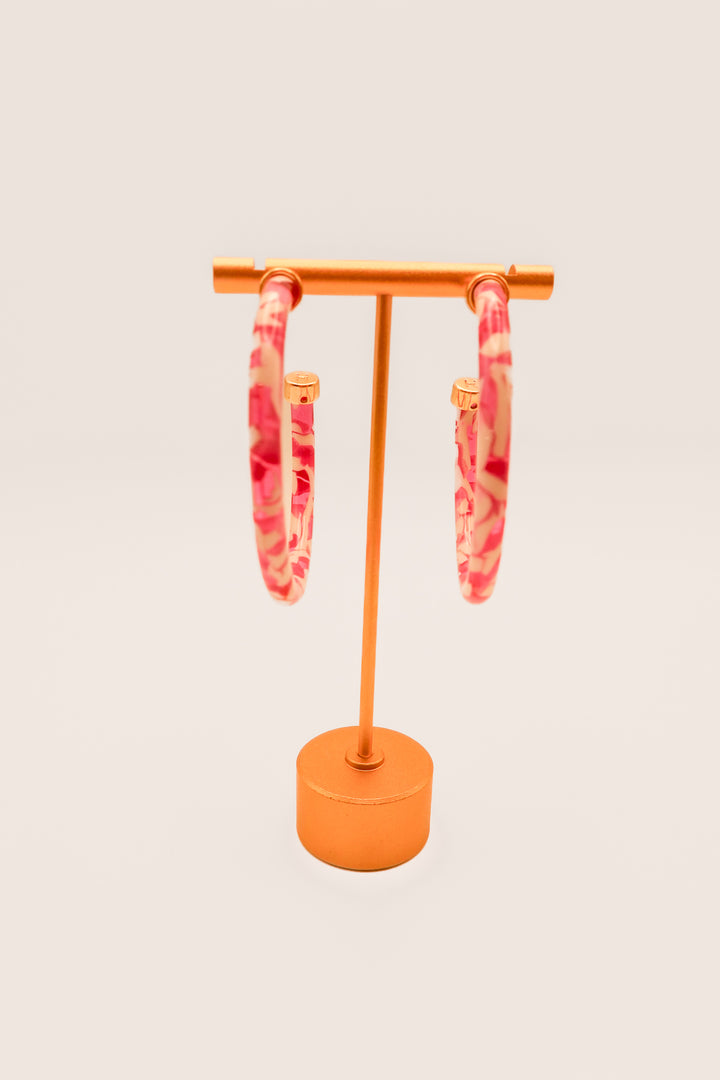 Hoo hoops pink/white marble (retail $45)
