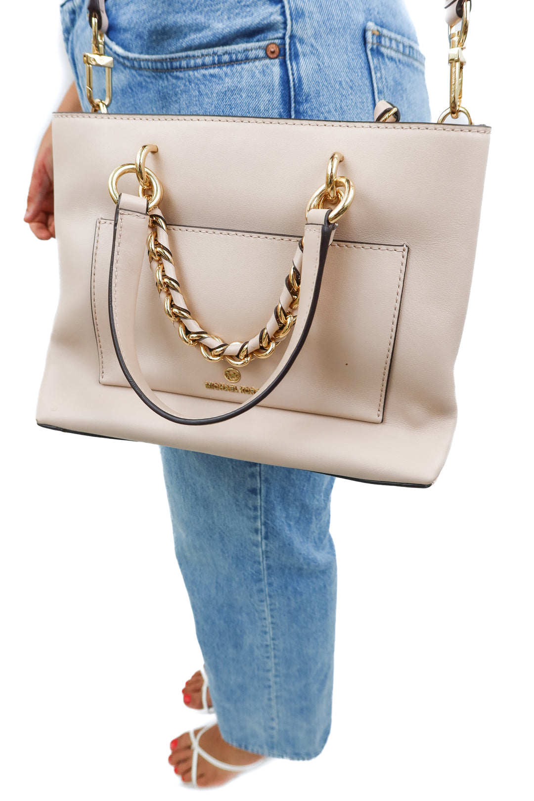 michael kors blush crossbody bag NWT