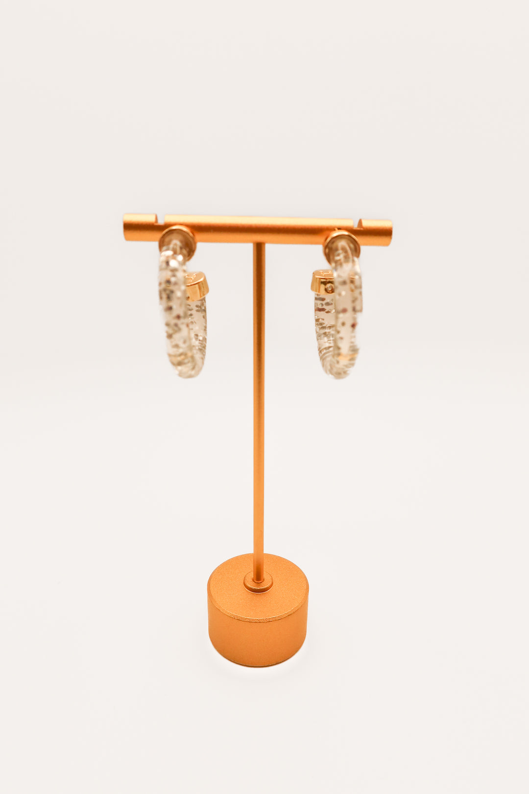 Hoo hoops in clear/confetti (retail $45)
