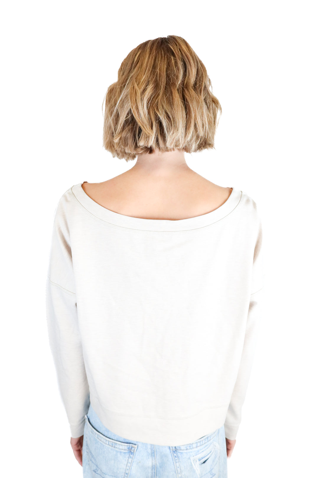 Travis Mathew beige crewneck NWT (S; retail $59.95)