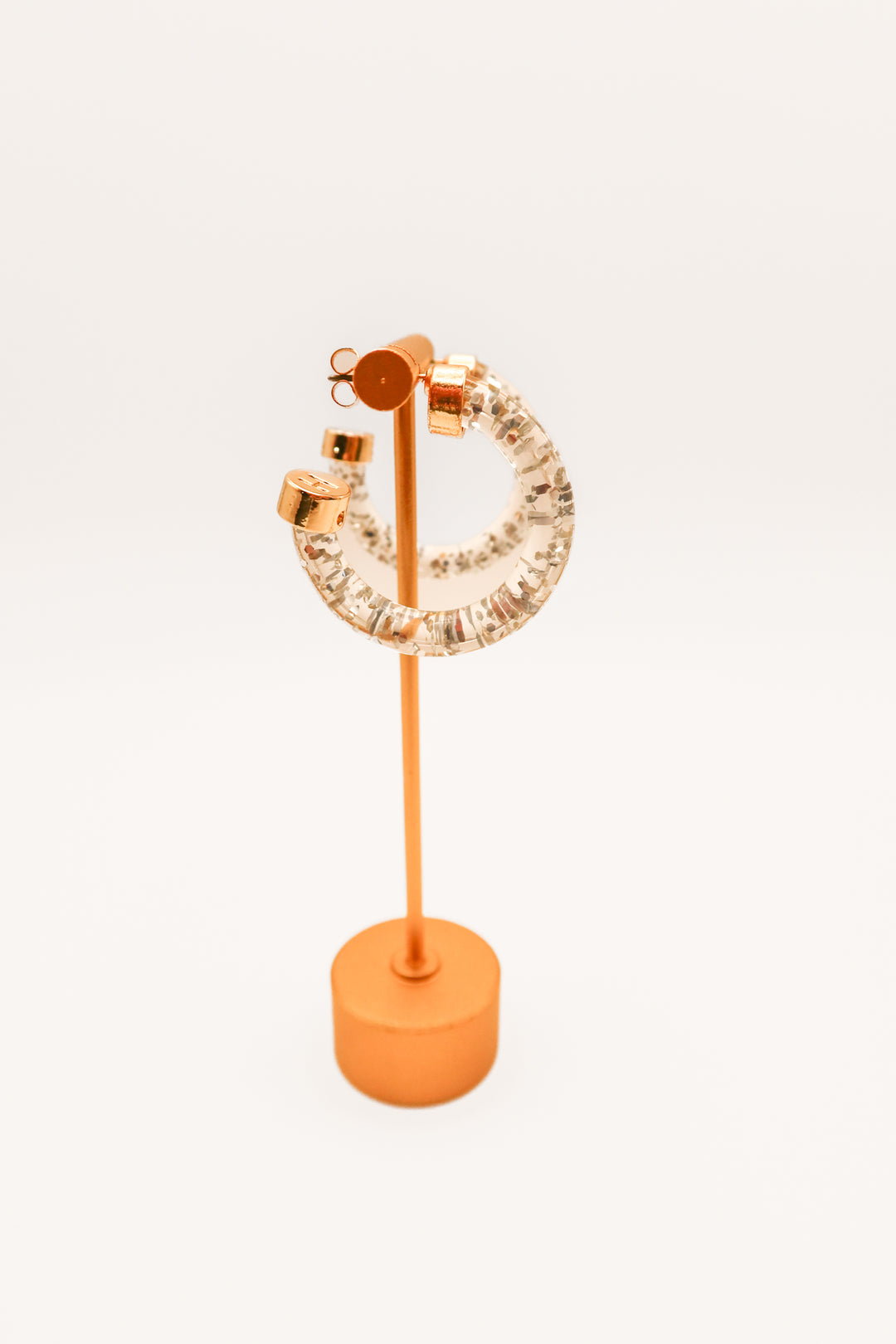 Hoo hoops in clear/confetti (retail $45)