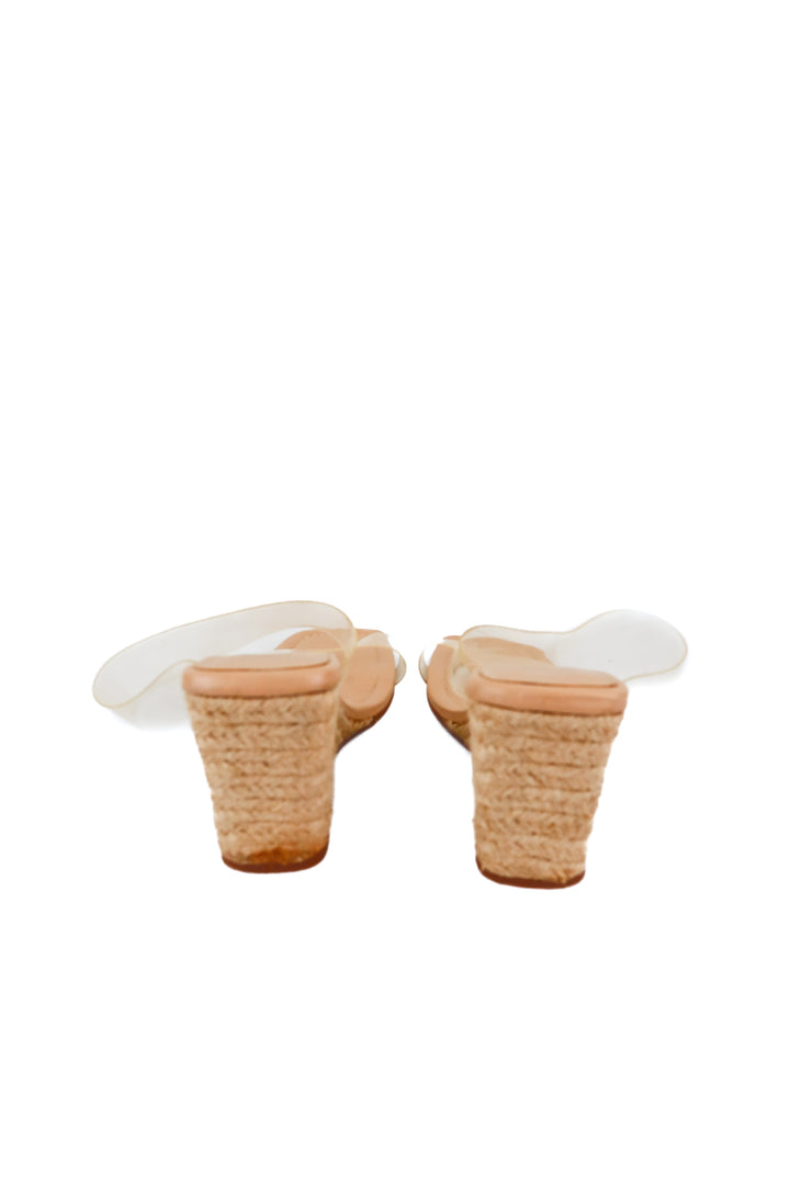 Zara rattan wedges (41)