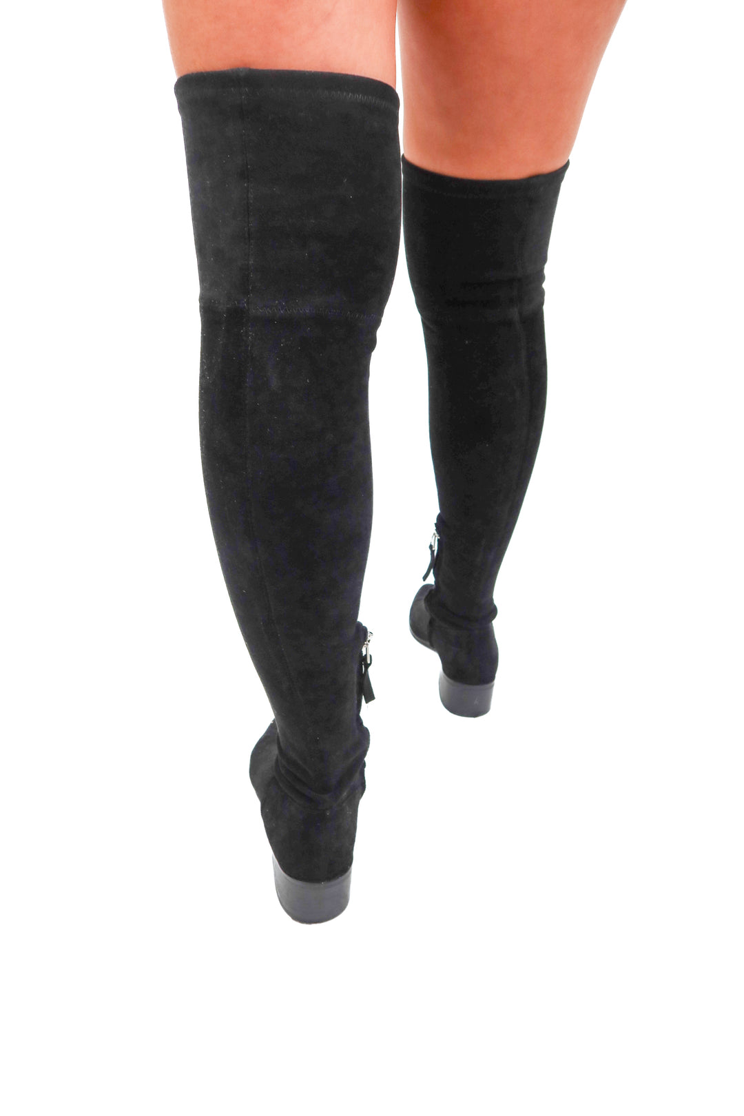 dolce vita black suede thigh high boots (8)