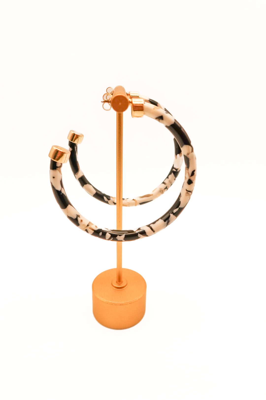 Hoo hoops black/white marble hoops (retail $45)