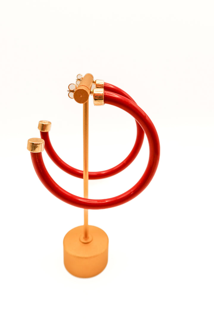 Hoo hoops in dark pink (retail $45)