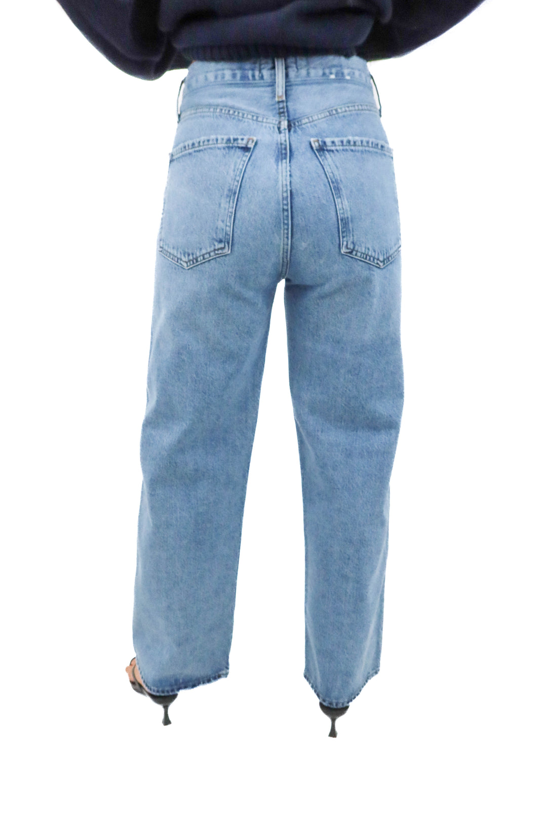 agolde straight leg jeans (25; $248)