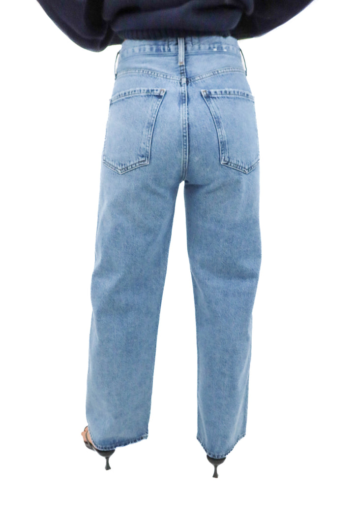 agolde straight leg jeans (25; $248)