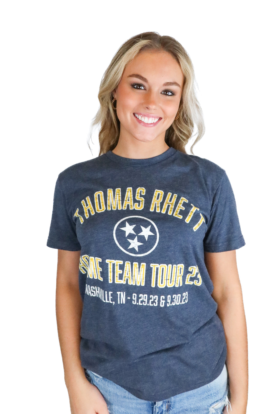 Navy Thomas Rhett Graphic Tee (S)
