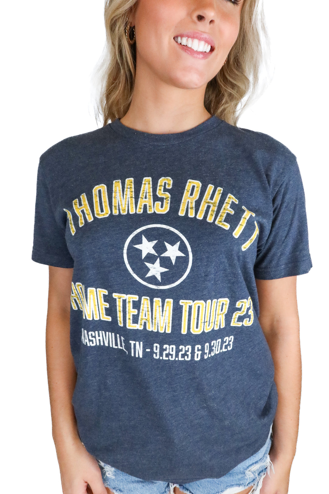Navy Thomas Rhett Graphic Tee (S)