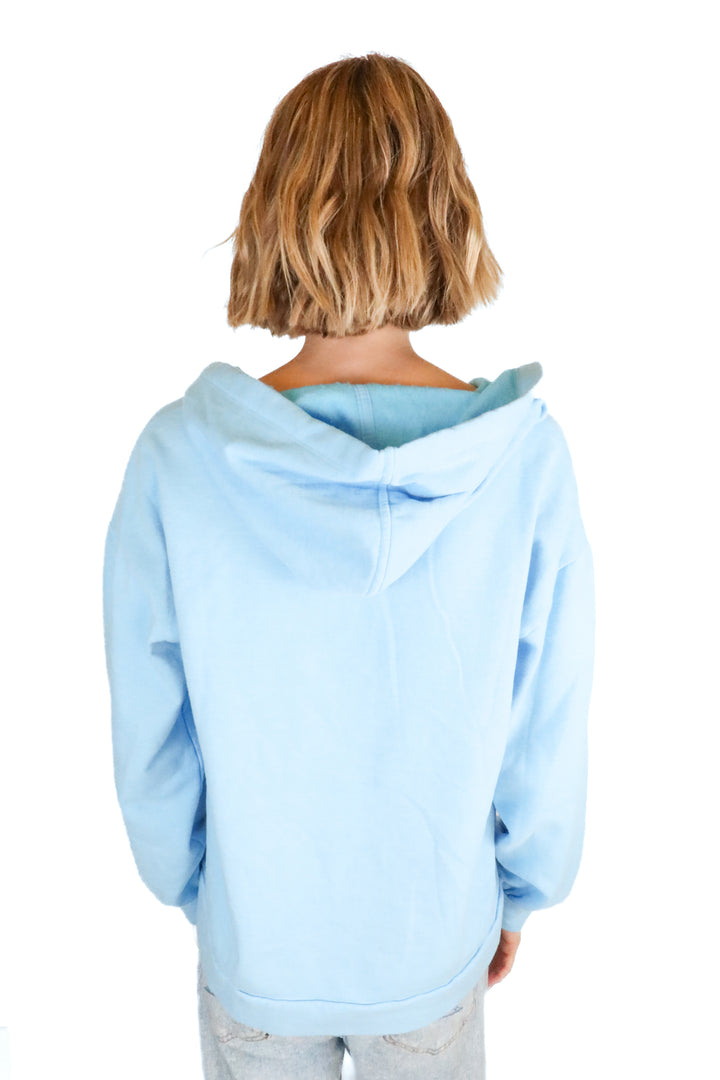 Lilly Pulitzer Blue Heather Quarter Zip (S; retail $118)