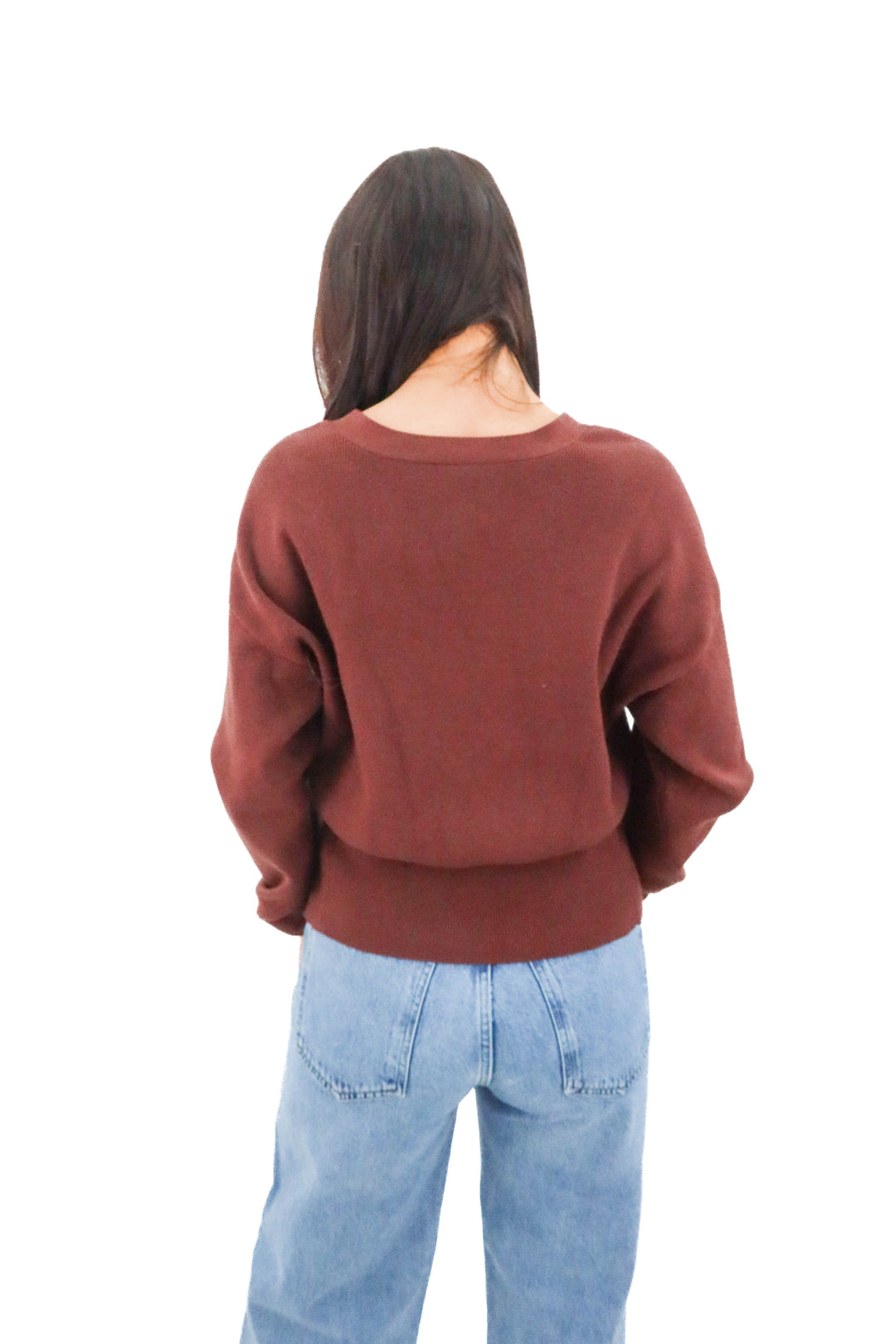 commense brown cardigan (XS; retail $52)