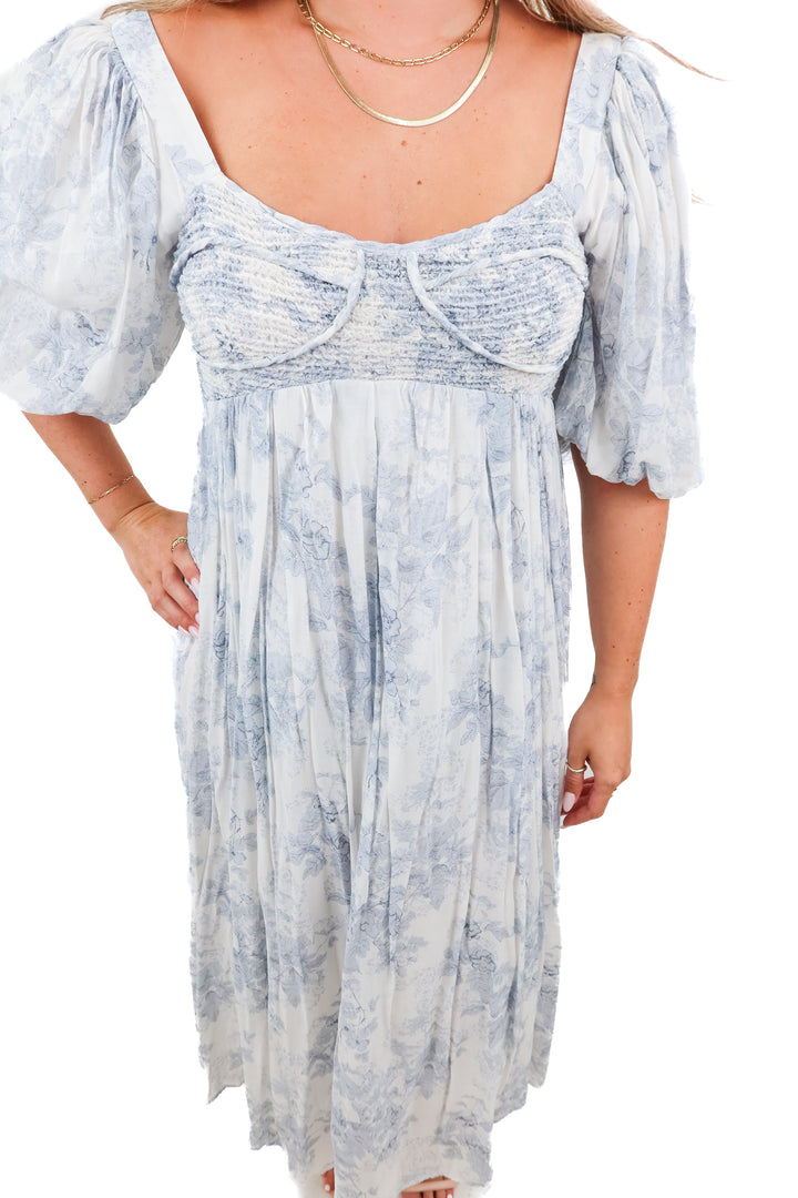worth collective floral floral maxi dress (m; retail $88)