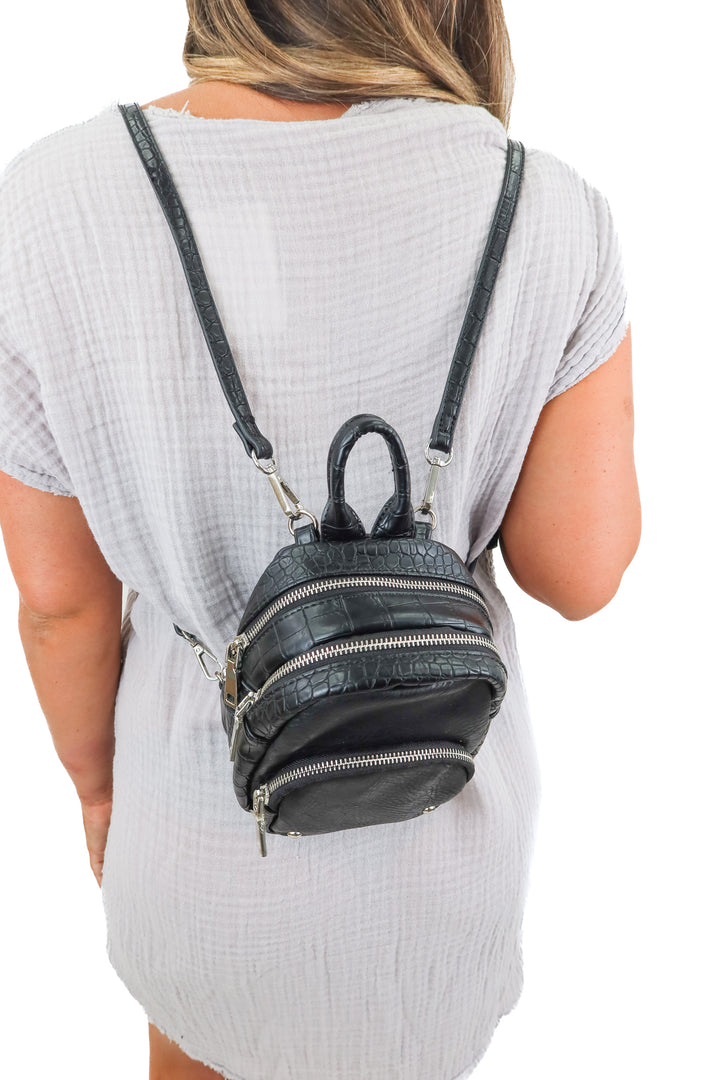 Urban Expressions black mini backpack