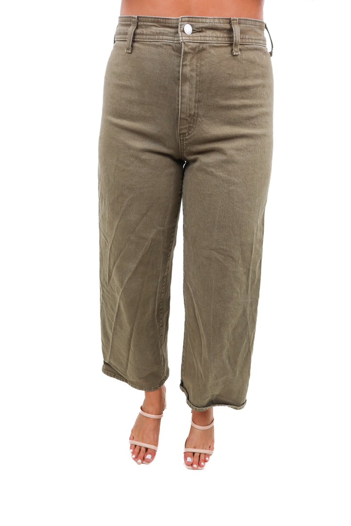 universal threads green wide leg pants (8)