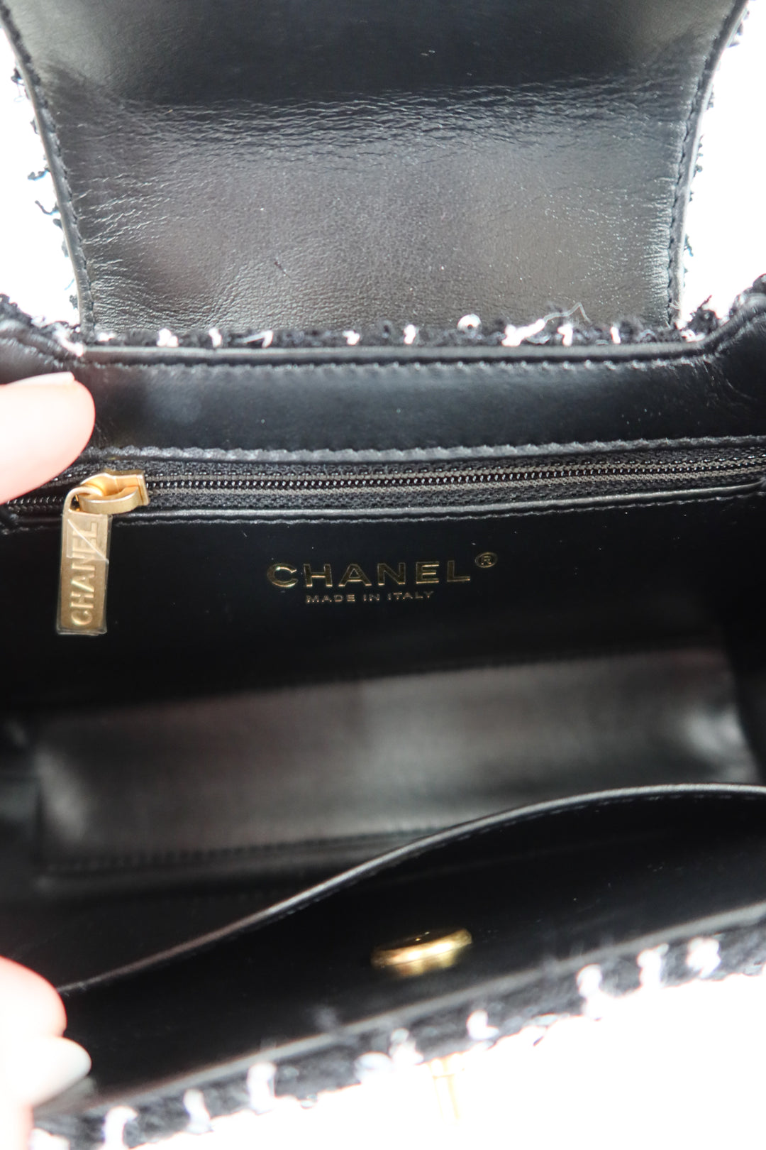 Chanel Nano Tweed Kelly Clutch on Chain Satchel NWOT (retail $4,500)
