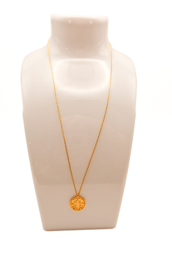 Living with Landyn st. Francis necklace