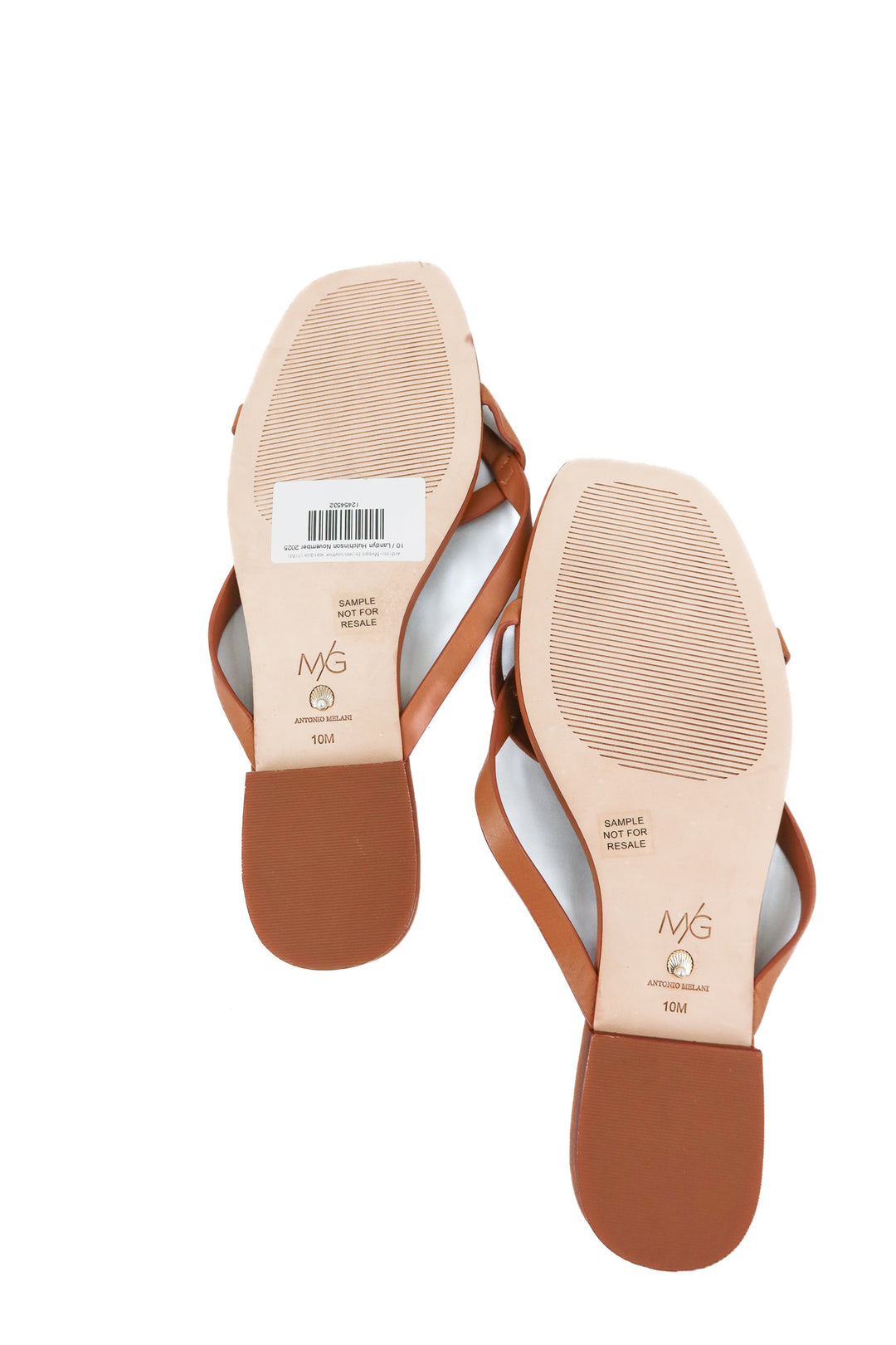 Antonio Melani brown leather sandals (10M)