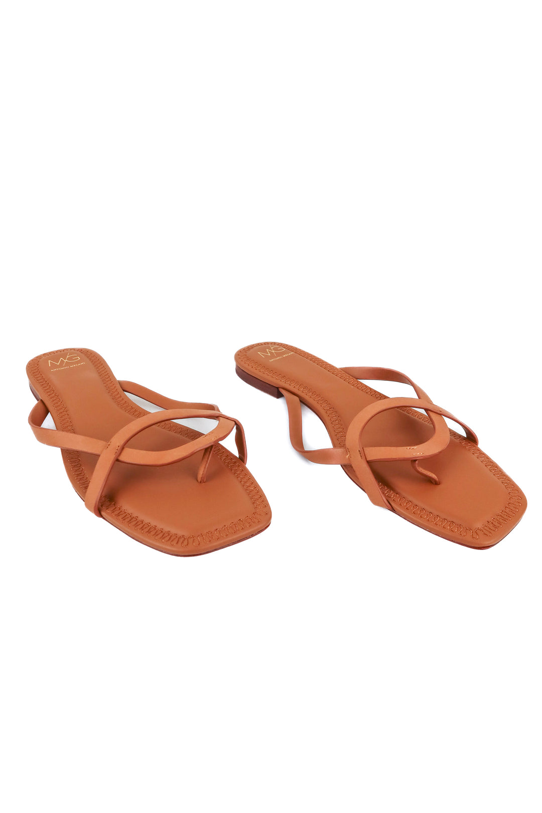 Antonio Melani brown leather sandals (10M)