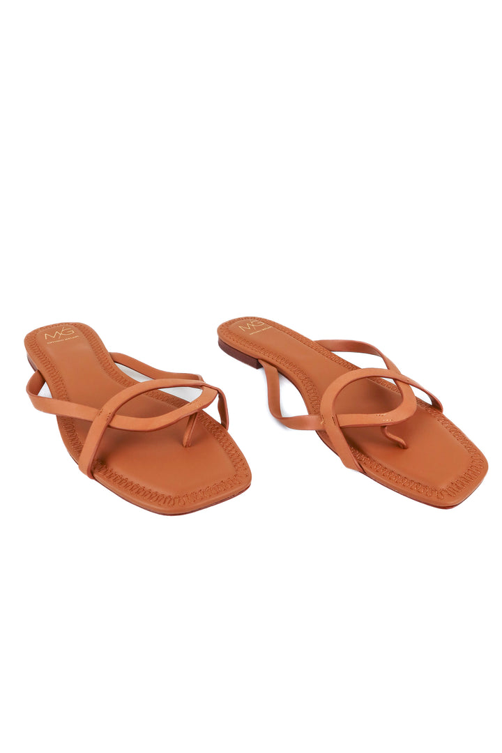 Antonio Melani brown leather sandals (10M)