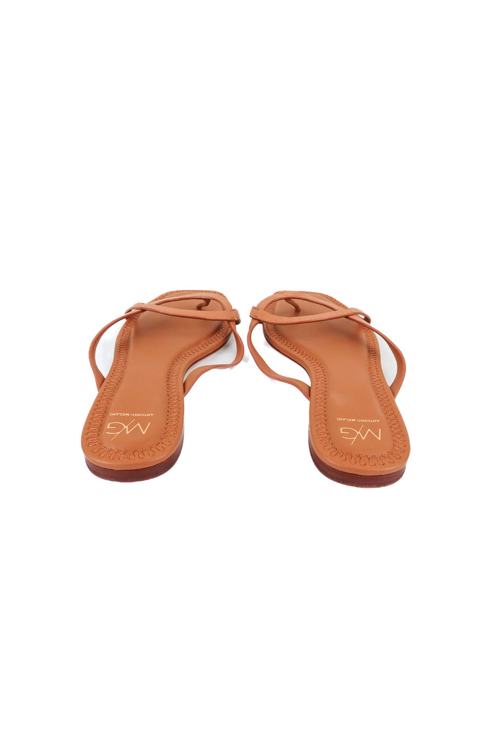 Antonio Melani brown leather sandals (10M)