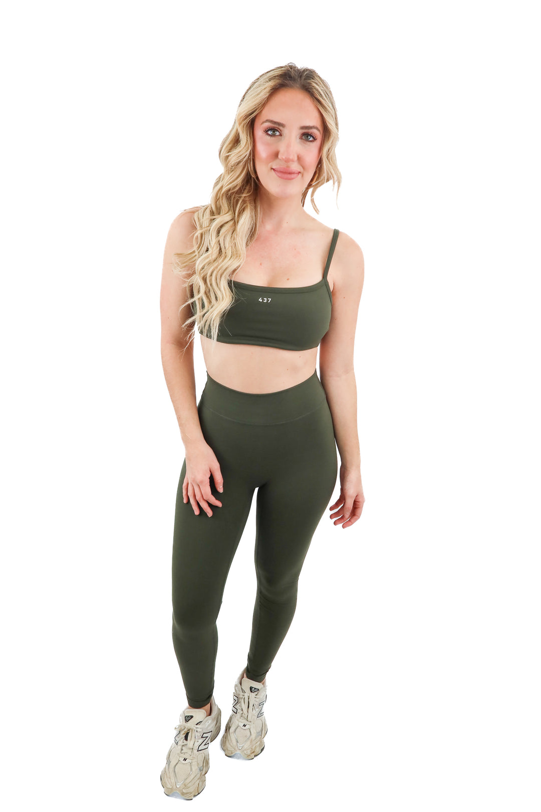 437 green active set (S/M; retail $170)