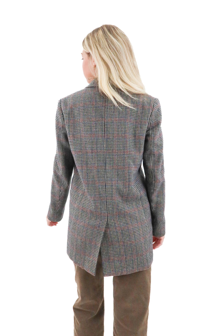 james jeans houndstooth blazer (s; retail $235)