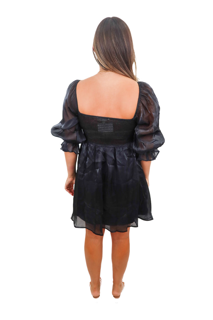 Entro black dress (S; retail $58) NWT