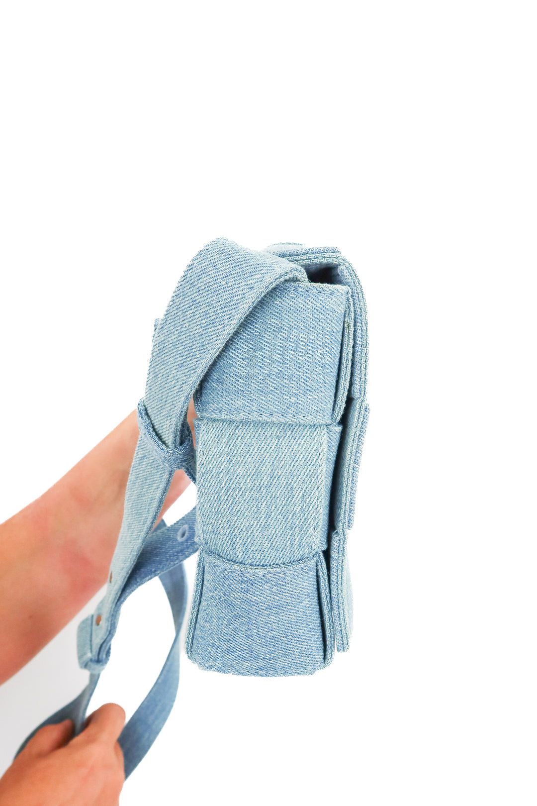 Bottega Veneta Denim Cassette Bag NWOT