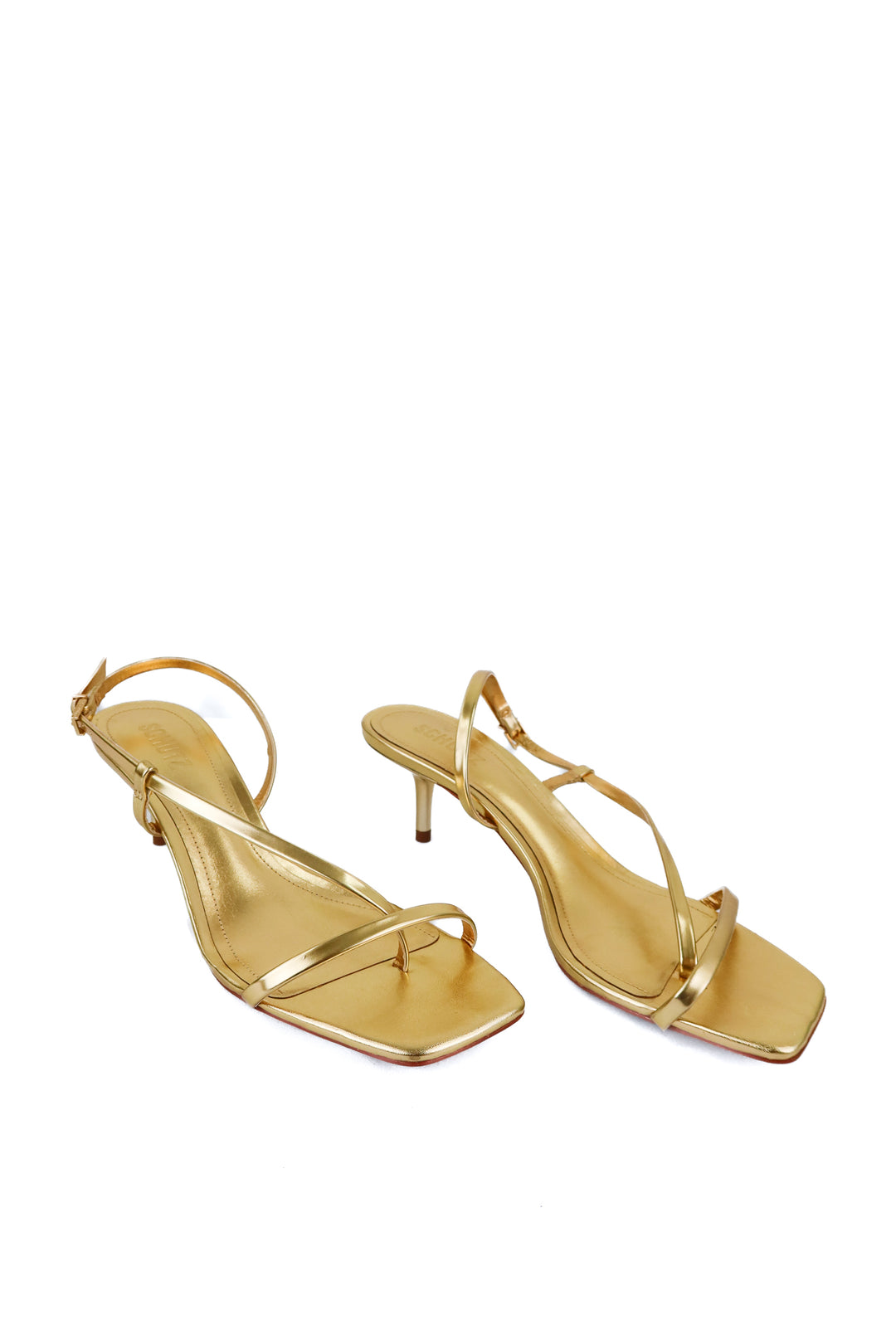 Schutz gold heels (9.5)