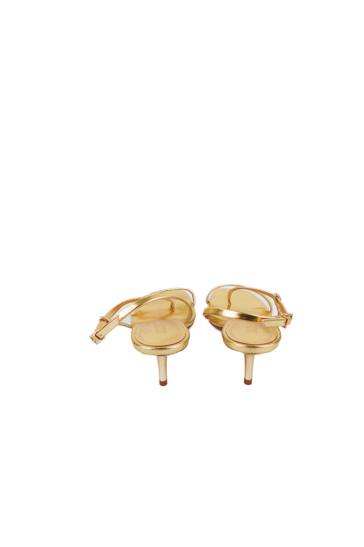 Schutz gold heels (9.5)