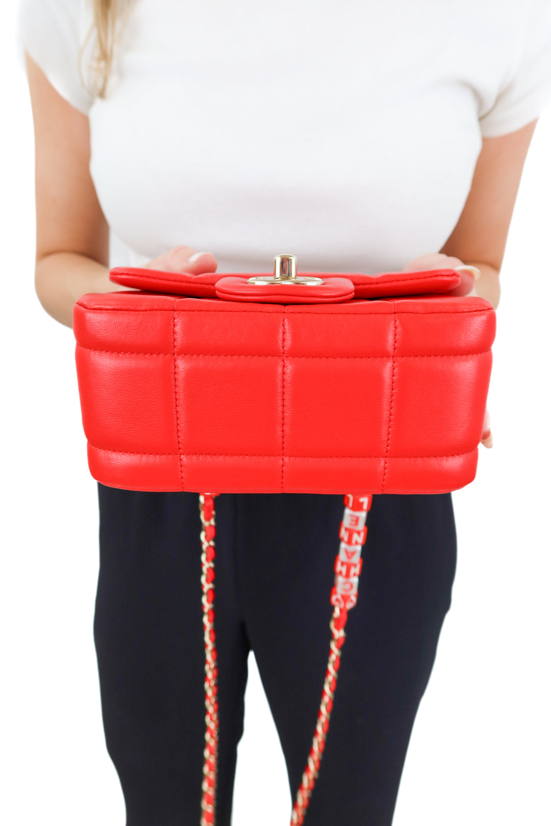 Chanel Monacoco Logo Blocks Square Flap Bag NWT (retail $4,600)