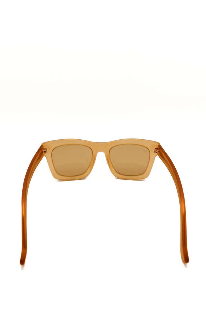 Electric brown sheer sunglasses