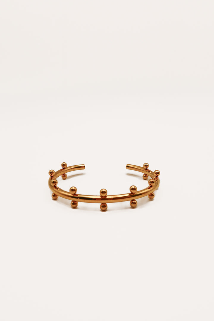 Sahira gold cuff