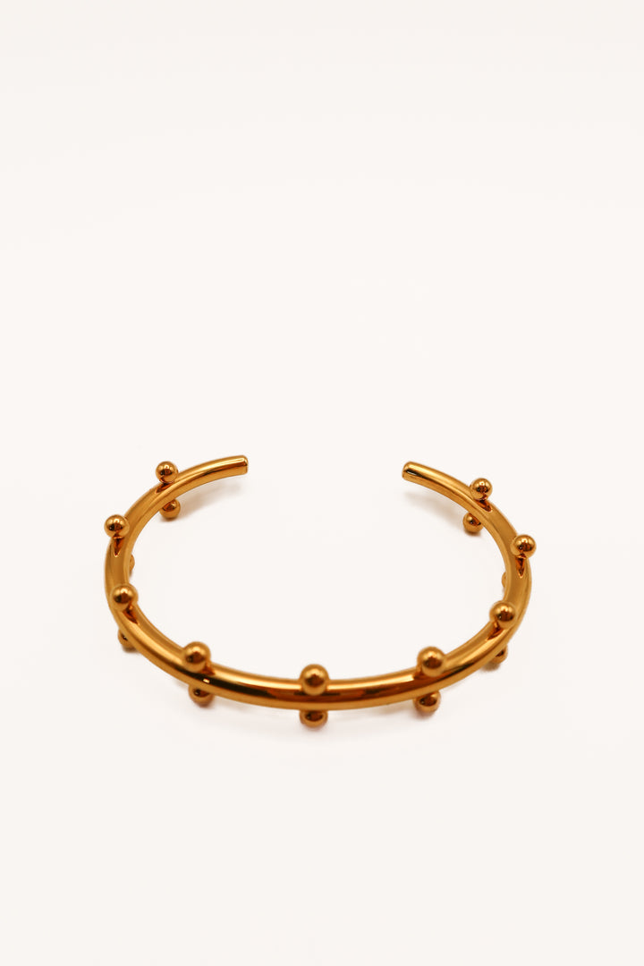 Sahira gold cuff