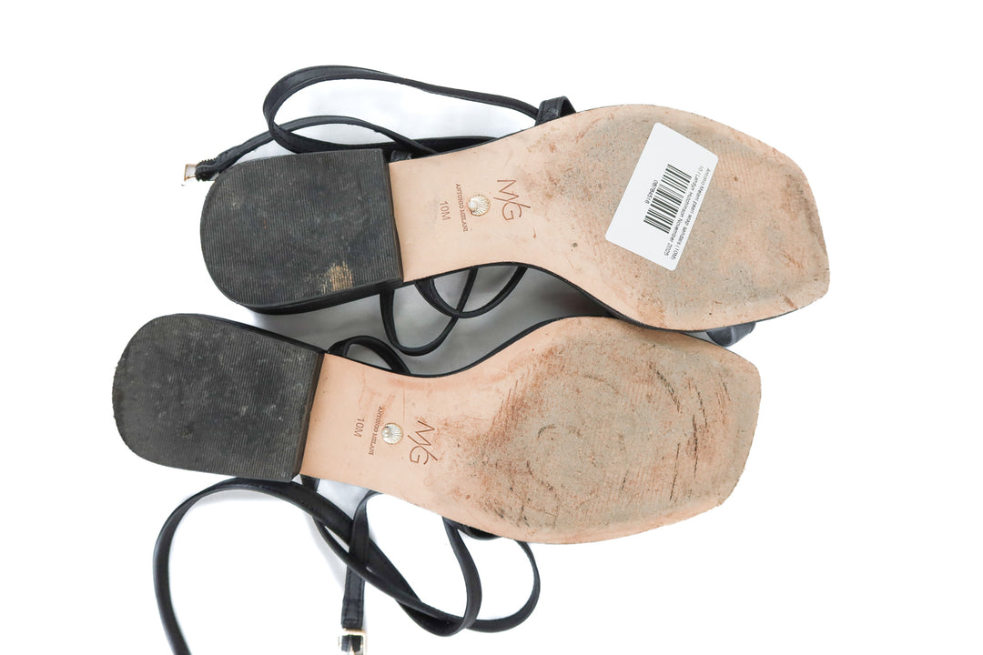 Antonio Melani pearl wrap sandals (10M)