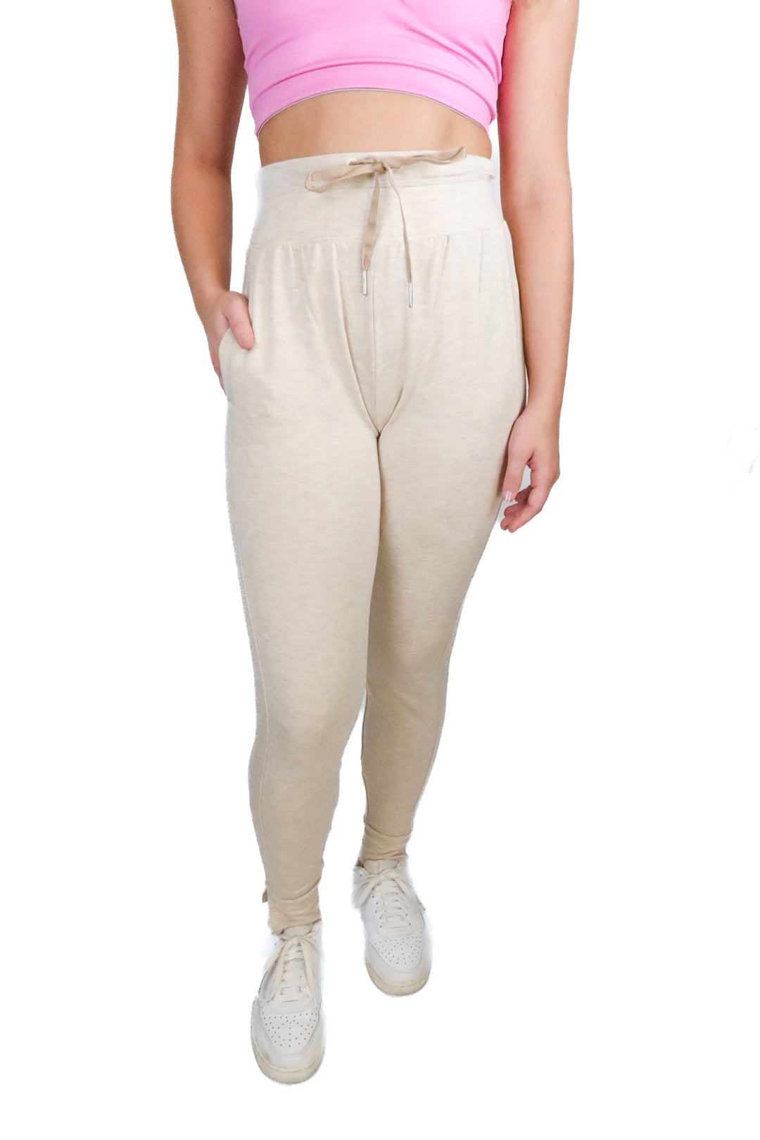 Travis Mathew Oatmeal Cloud Knit Jogger Pants NWT (XS; retail $129.95)
